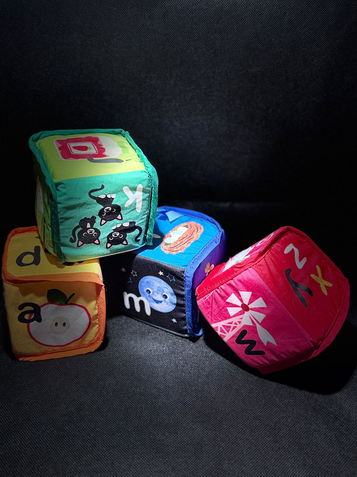 Baby Einstein Farm Explorers Alpha Stacks Soft Blocks