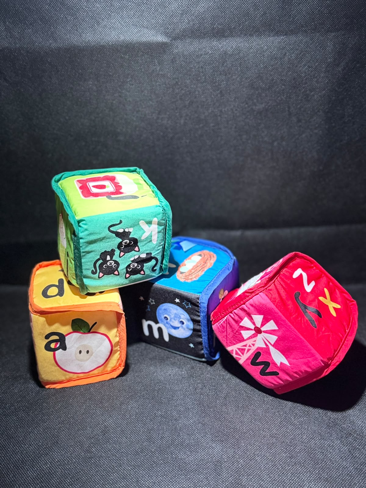 Baby Einstein Farm Explorers Alpha Stacks Soft Blocks