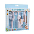 6pcs Baby Care Set Hair Comb Grooming Brush Set Nail Trimmer Scissors Clipper Hygiene Kit Healthcare Tools Sets for Toddler Gift