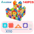 Large Scale House Building Blocks Simulation Window Design Construction Set Kindergarten Toys For Boys And Girls Gift