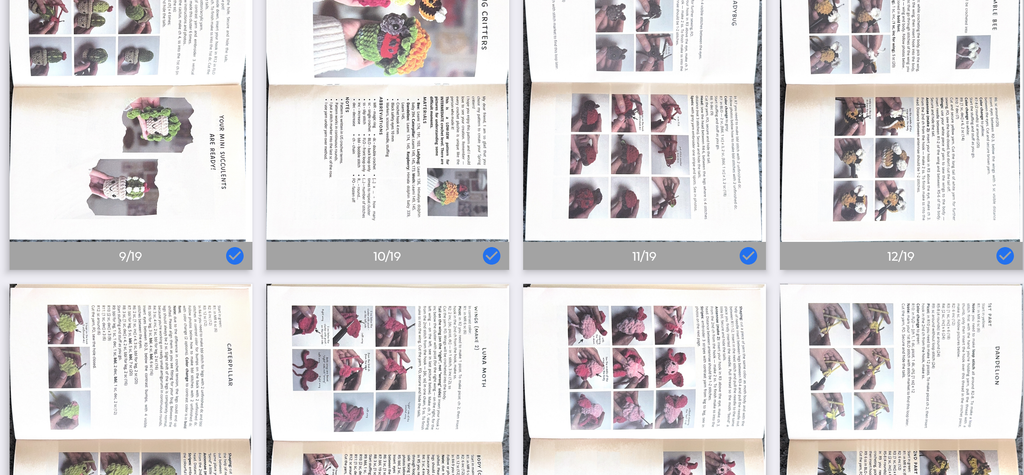 Crochet PDF Guide Bundle – Garden Animals & Flower Bouquet