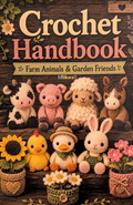 Crochet PDF Guide Bundle – Garden Animals & Flower Bouquet