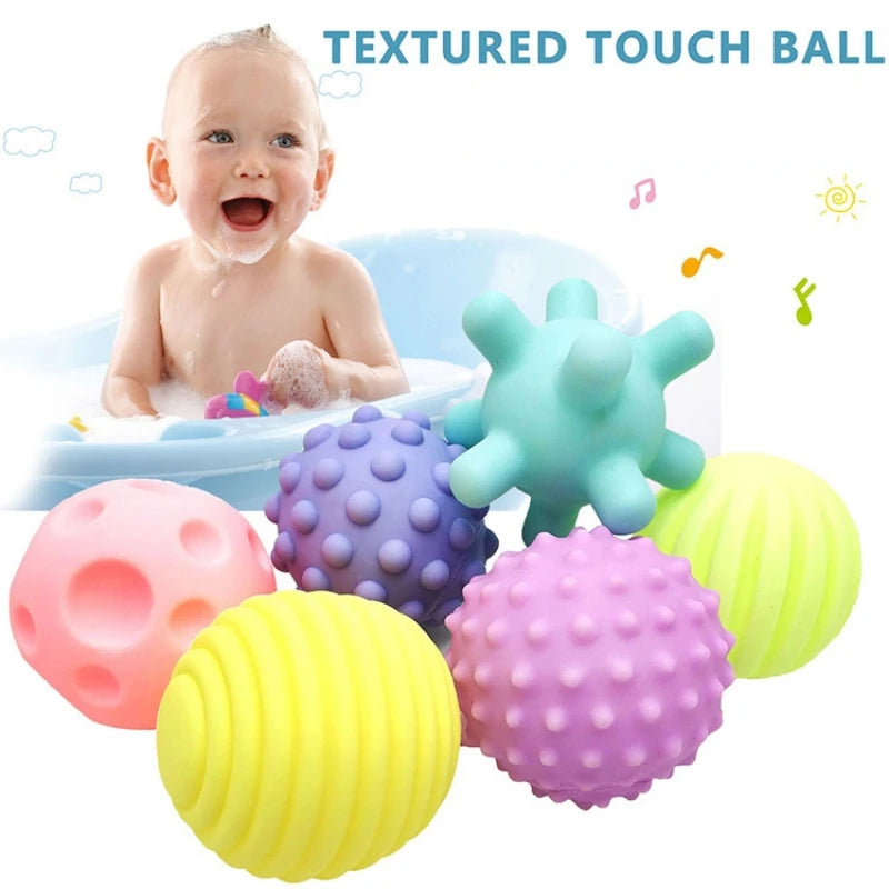 Sensory Balls for Baby Sensory Baby Toys 1 2 Years Old Activity Textured Multi Soft Ball Montessori Toys for Babies 6-12 Months