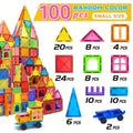 Magnetic Building Block Toys, Magnetic Blocks, Medium-Sized Stacked Building and Puzzle Toys, Creative and Lively Magnetic Toys